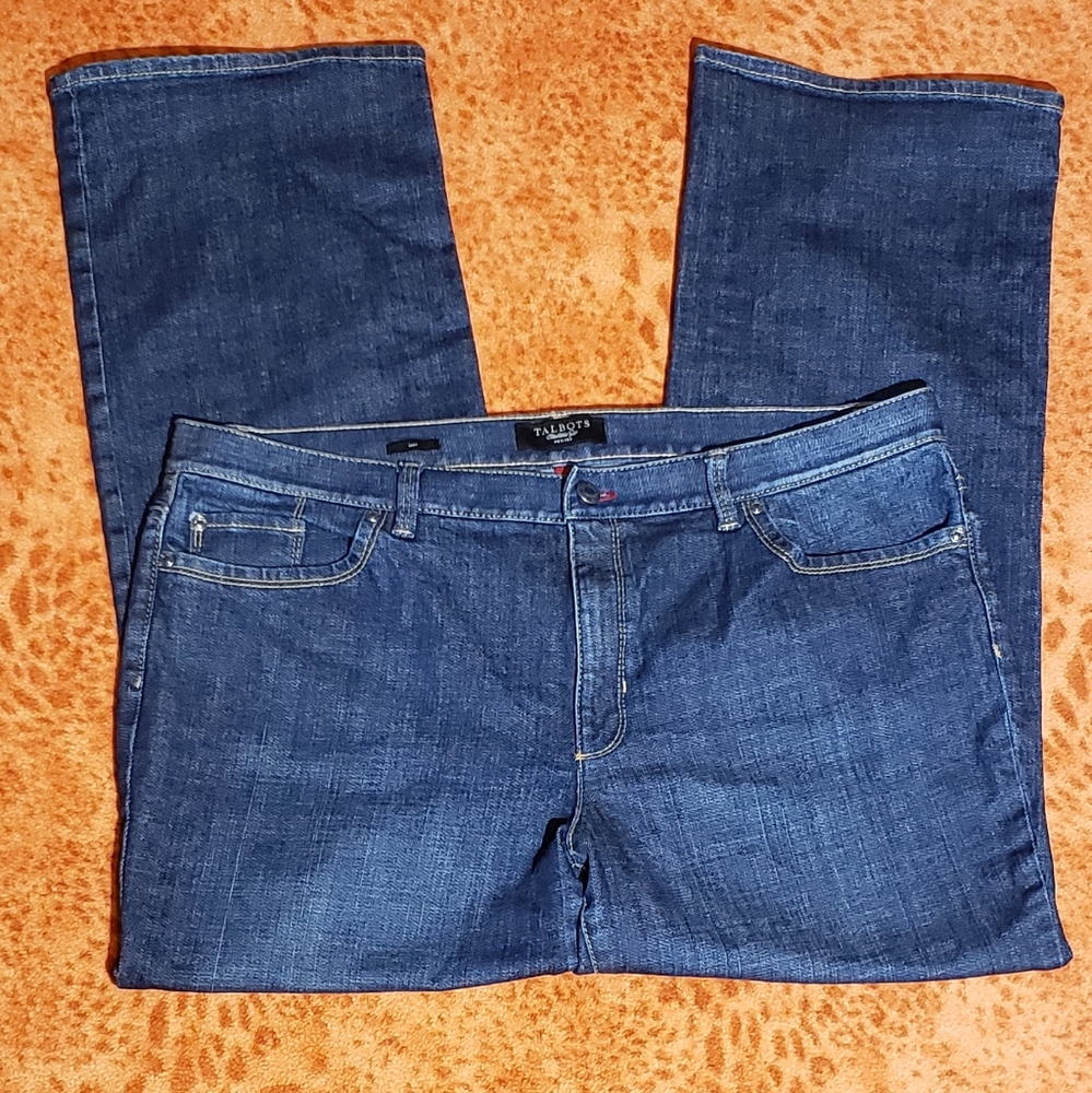 Talbots Petite Boot Cut Jeans